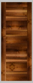 Flat Panel Shaker Walnut Doors